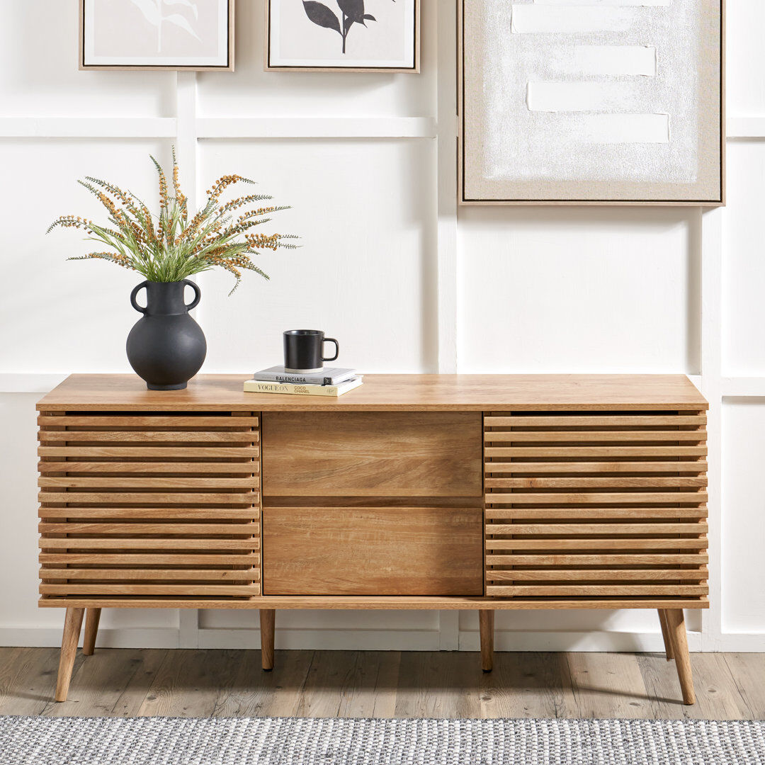George Oliver Teachey 140 cm W Sideboard Brown 63cm H X 140cm W X 39cm D