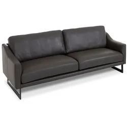 Sormani Sofa Latina Leder Nachtgrau