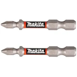 Makita Torsion Bit PH1 Impact Premier 50mm 2 Stück Schlagschrauber E-03268