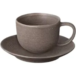 Kumi Kaffeetassen 190 ml espresso mit Untertassen 2 St.