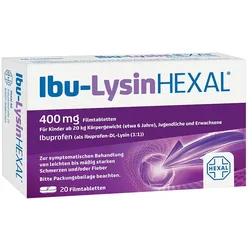 Ibu-LysinHEXAL® - Bei Kopfschmerzen - auch bei Migräne 20 St