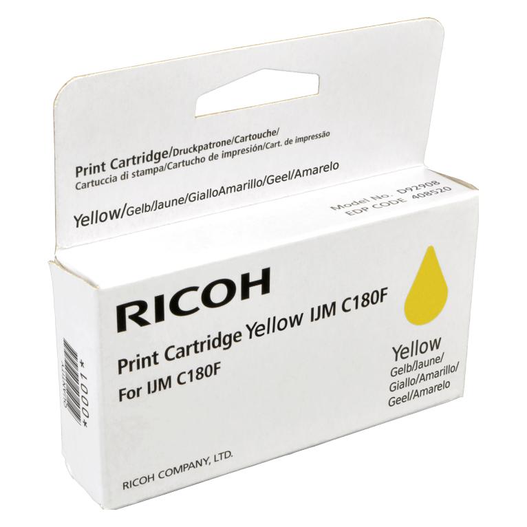 Ricoh Toner IJM C180F yellow 1600 Seiten 408520 (Y) (408520)