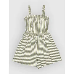 Roxy Playa Baby Prtd Kids Jumpsuit oil green vert mda stripe Gr. T14