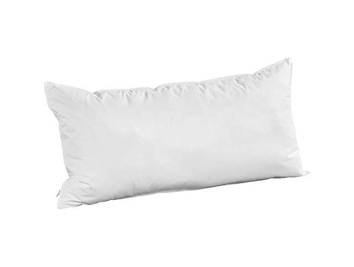 Badenia Trendline Kopfkissen Comfort mit Baumwollbezug, 40 x 80 cm, weiß, Öko-Tex zertifiziert, produziert nach deutschem Qualitätsstandard