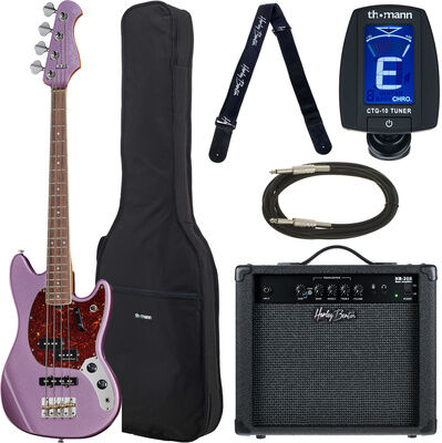 Harley Benton MV-4MSB Burgundy Mist Set Burgundy Mist