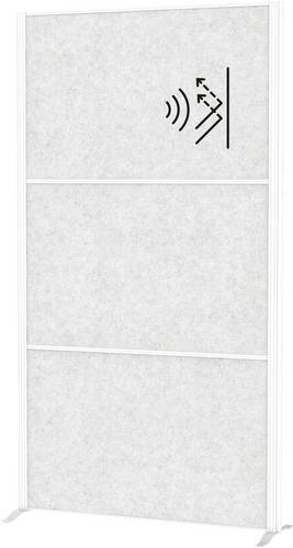 Maul Stellwand Hellgrau Vlies 9611002