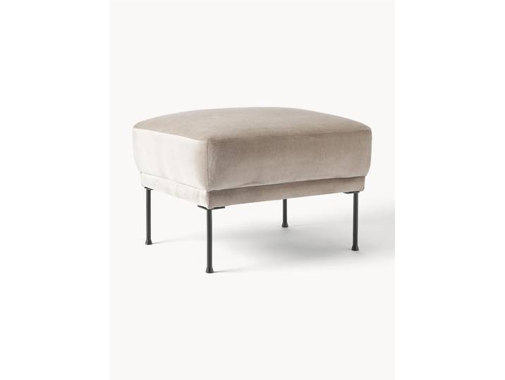 Sofa-Hocker Fluente aus Samt