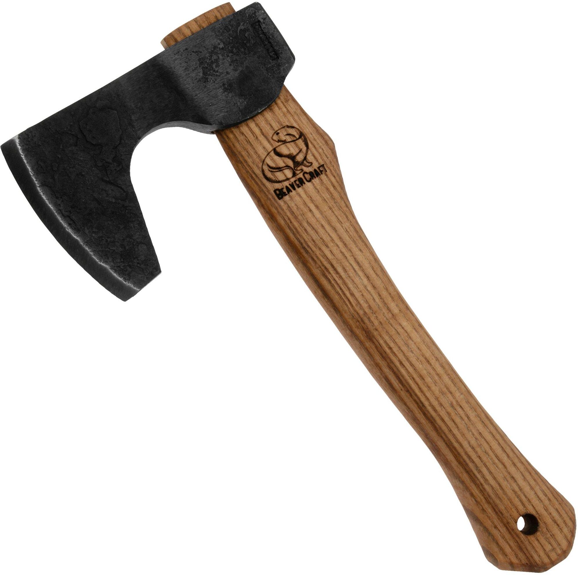 Toporek BeaverCraft AX6 Compact Long Bearded Bushcraft Hatchet