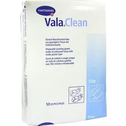 Valaclean Film Waschhandschuhe 50 ST