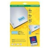 AVERY Zweckform 960 Etiketten L6039-20 blau 45,7 x 21,2 mm
