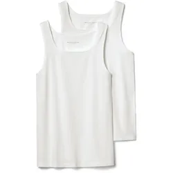 Tchibo - 2 Jersey-Unterhemden - Herren - Gr. Xxl/8 - weiß