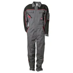 Rallyekombi "HIGHLINE" 285 g/m2 Canvas-Gewebe - 46 - schiefer/schwarz/rot