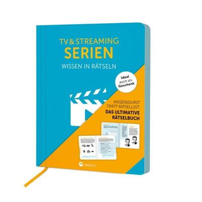 TV- und Streaming-Serien I Wissen in Rätseln, Taschenbuch von Jan Votteler, Delphin, 978-3-96128-461-0