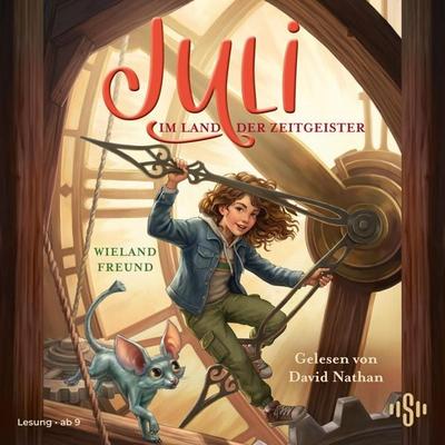 Juli im Land der Zeitgeister - Wieland Freund, Audio, 9783844947038