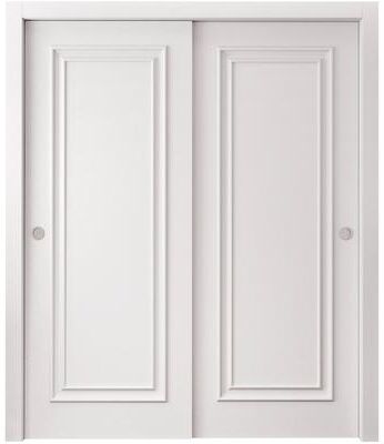 SartoDoors   Bedroom Door Interior Door   Solid Wood   Hardware Set   36x80, White Bathroom Door Pantry Door Closet Door