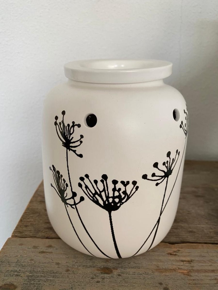 Scentchips Wax warmer Brander Vase Black