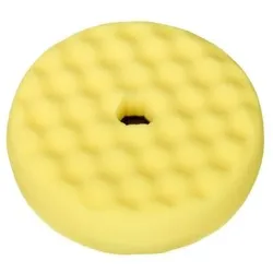 3M Quick Connect Perfect-it III Polierschaum, doppelseitig genoppt, Gelb, 150 mm #50879