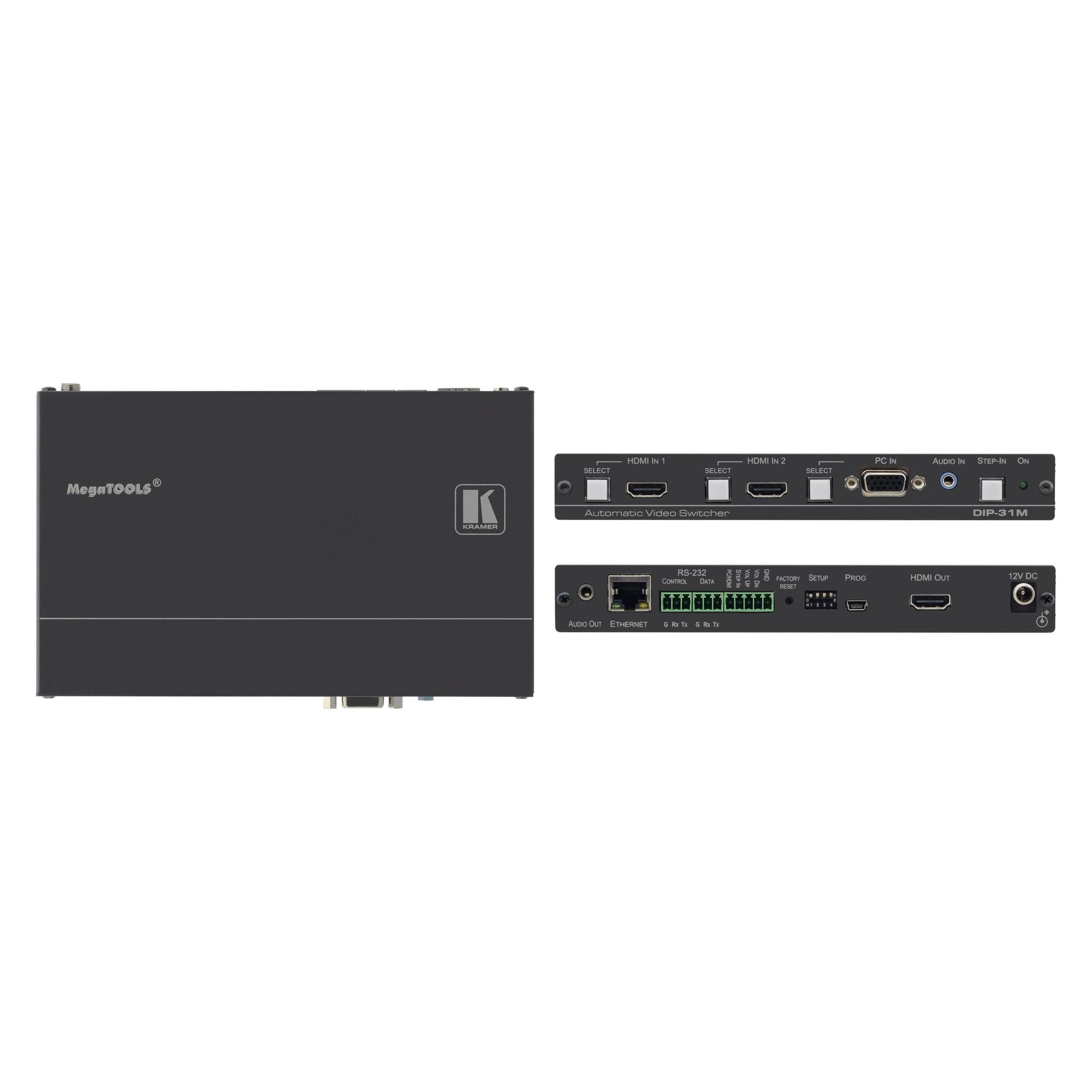 Kramer MegaTOOLS DIP-31 - Automatischer Videowechsler (20-8035801290)