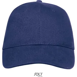 SOLS Unisex 6-Panel Baseball Kappe Klassische Cap 88100 denim one size