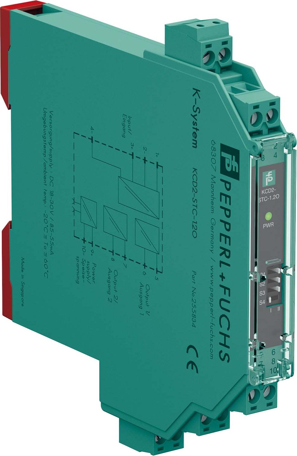 PEPPERL + FUCHS Pepperl & Fuchs SMART-Transmitterspeisegerät KCD2-STC-1.2O Pepperl & Fuchs KCD2-STC-