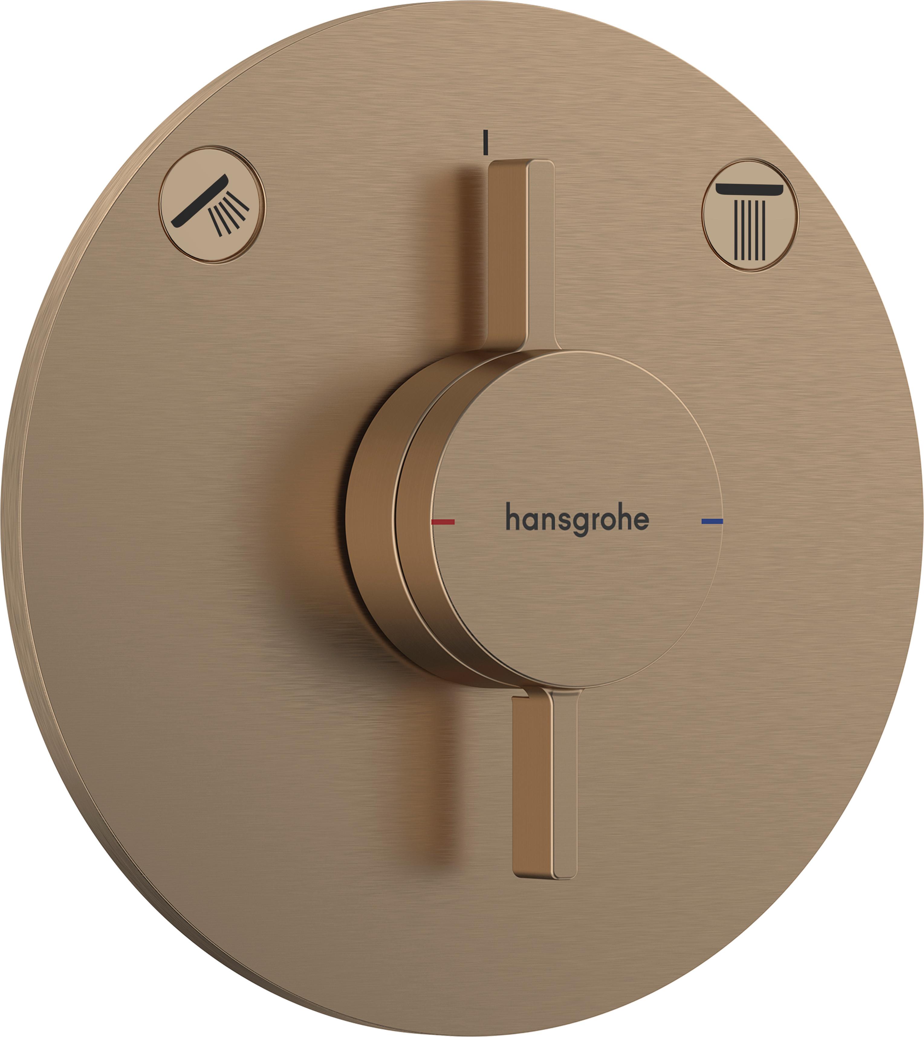 HANSGROHE 75418140 Mischer Unterputz 2 Verbraucher