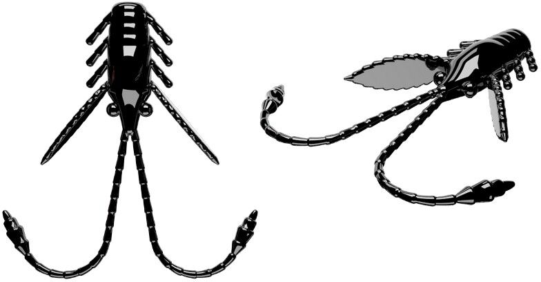 Libra Lures Pro Nymph 18 Garlic-040 - Black