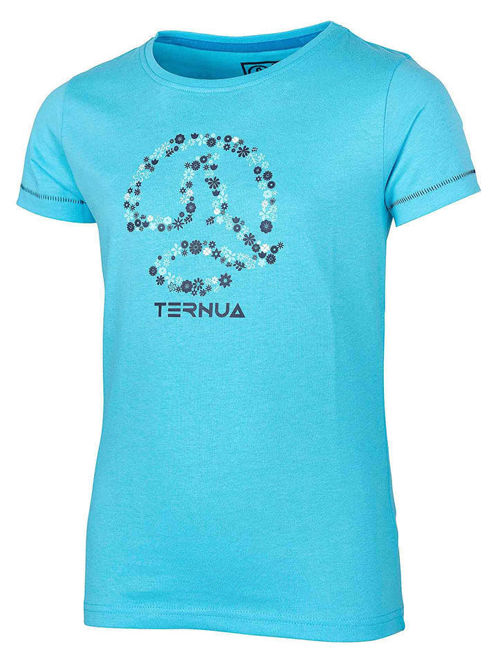 TERNUA Shirt "Flowers" in Hellblau - 110
