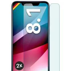 moex Klares Panzerglas für Nokia 8.1 – passgenaue 9H Schutzfolie für zuverlässigen Displayschutz – ShockProtect Klar