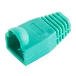 Knickschutztülle für RJ45 Stecker, grün