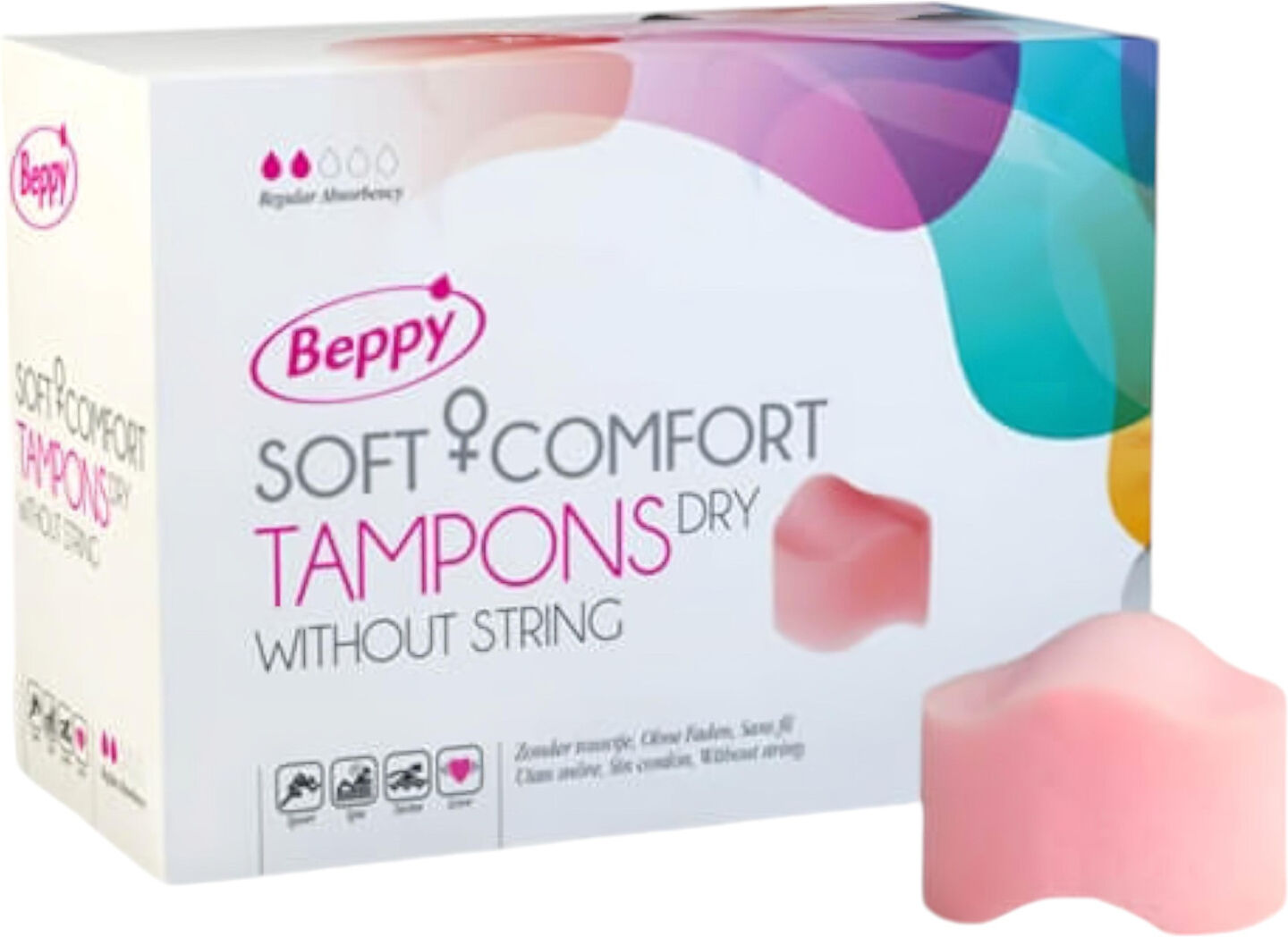 Beppy - dry soft tampon for menstrual use during intercourse (8 pcs)