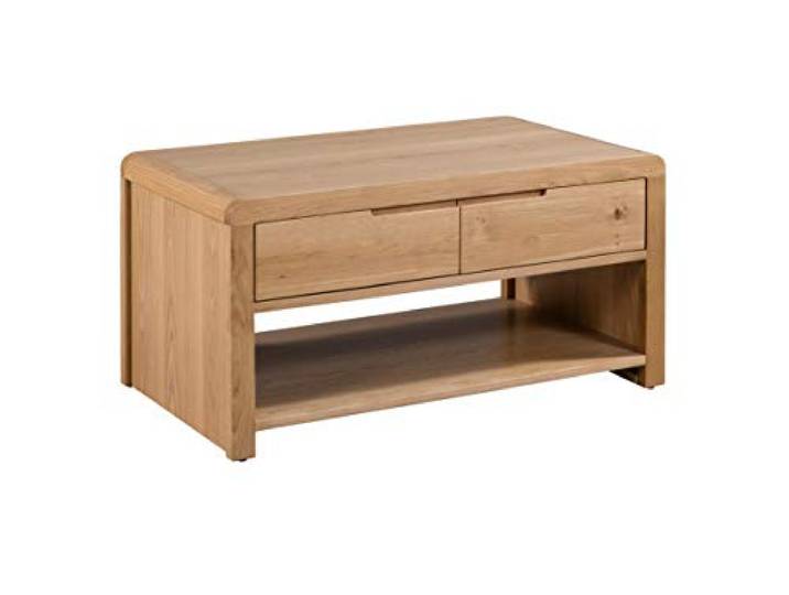 Julian Bowen Curve Couchtisch, Eiche