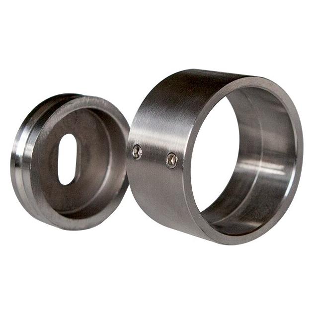 OK-Line Wandanschluss mit Langloch (Edelstahl A2) (10244742A2)