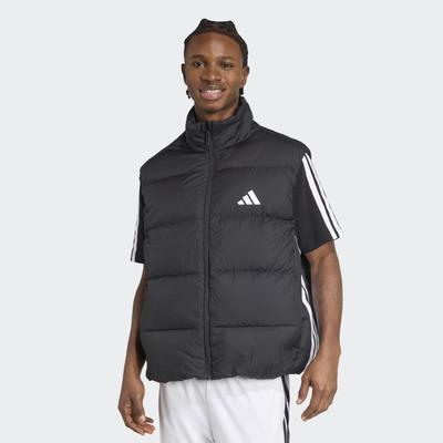 Funktionsweste ADIDAS SPORTSWEAR "ESSENTIALS CLIMAWARM 3-STRIPES PUFFER", Herren, Gr. 3XL, schwarz, Obermaterial: 100% Polyamid, Westen Funktionsweste