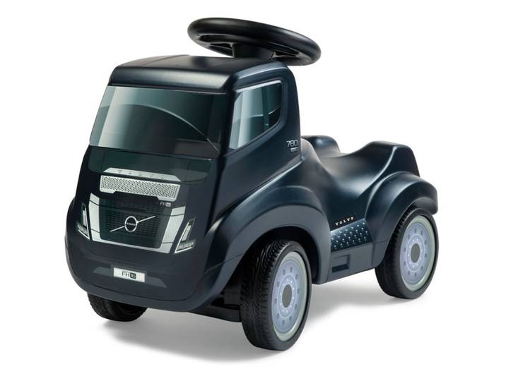 FerbedoTruck Bio VOLVO FH16 Rolly Toys Schwarz Kunststoff