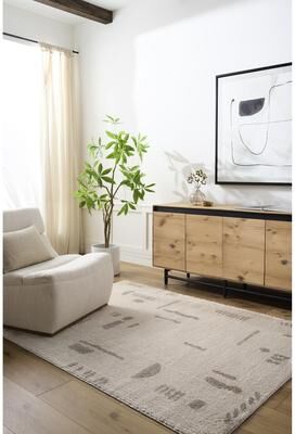 Livabliss Fossay Shag Modern & Contemporary Stripe Washable Area Rug