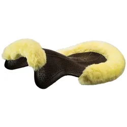 Gel Pad AC Cut Out Sheepskin black/natur PFERD M