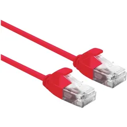 Roline Patch-Kabel RJ-45 (M) zu RJ-45 (M) 1 m UTP CAT 6a rot (21.15.3913)