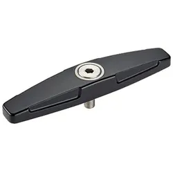 Drehriegel, doppelseitig | d1=M6 / schwarz | 24100.0602