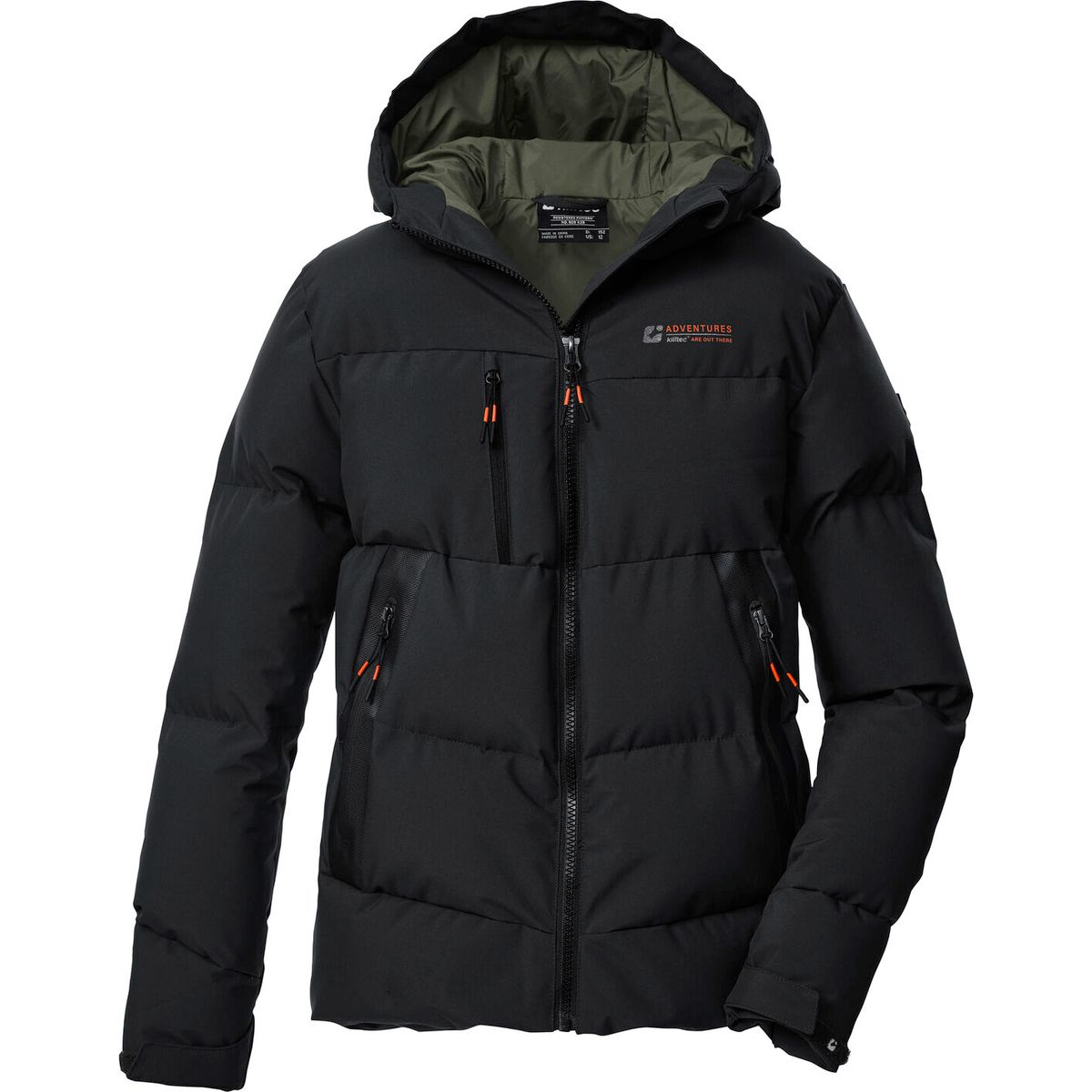 killtec KOW 239 Boys Quilted Jacket schwarz (00200) 128 43690-000-00200-128