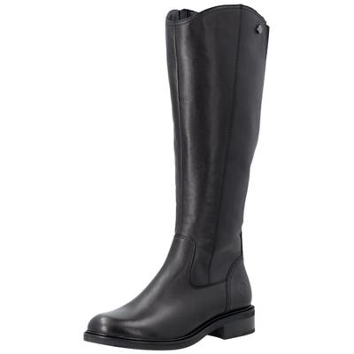 Stiefel REMONTE "Remonte Stiefel Glattleder", Damen, Gr. 40, schwarz, Glattleder, Schuhe Stiefel