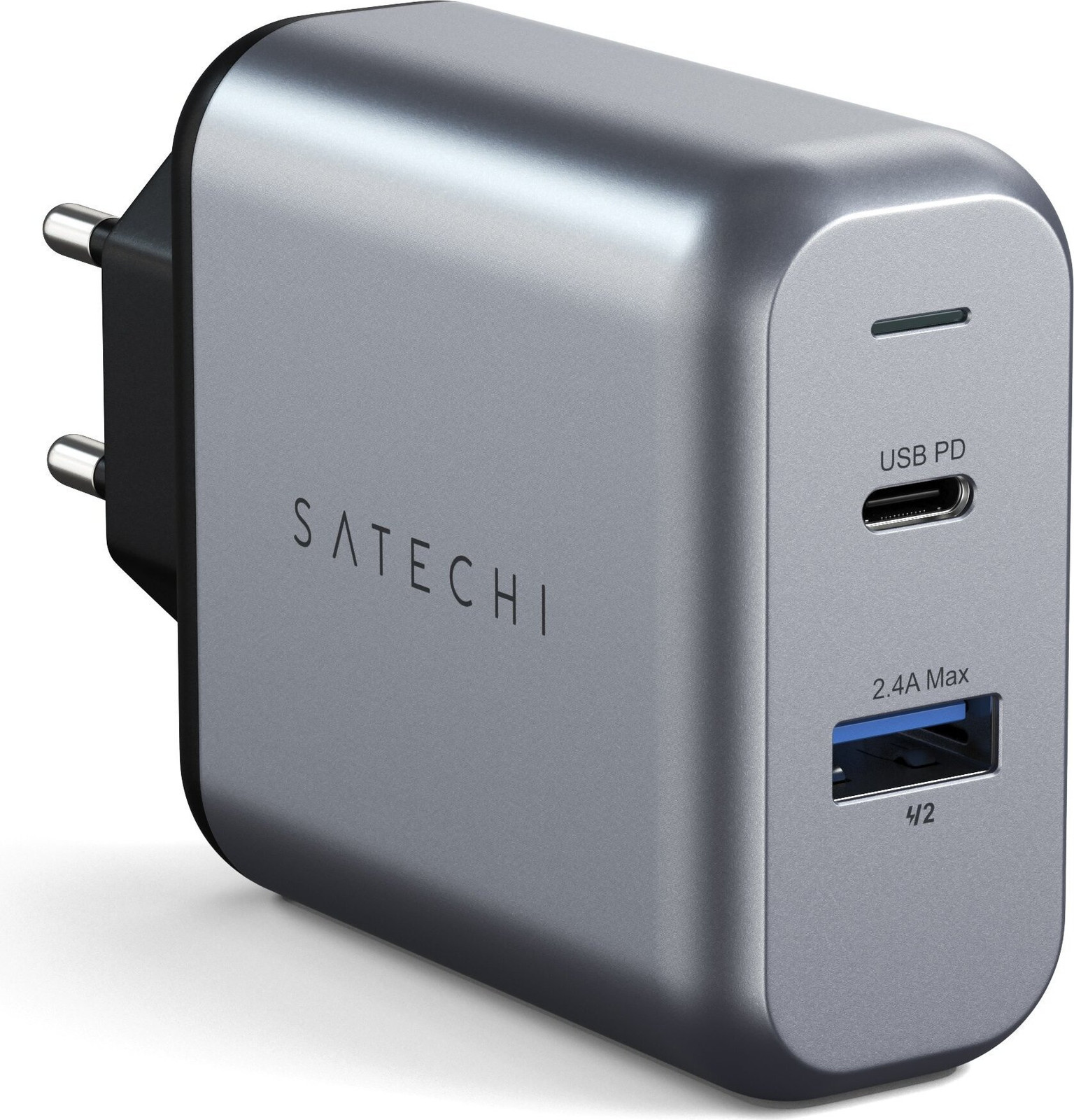 Satechi 30W Dual-Port oplader - EU - Grijs