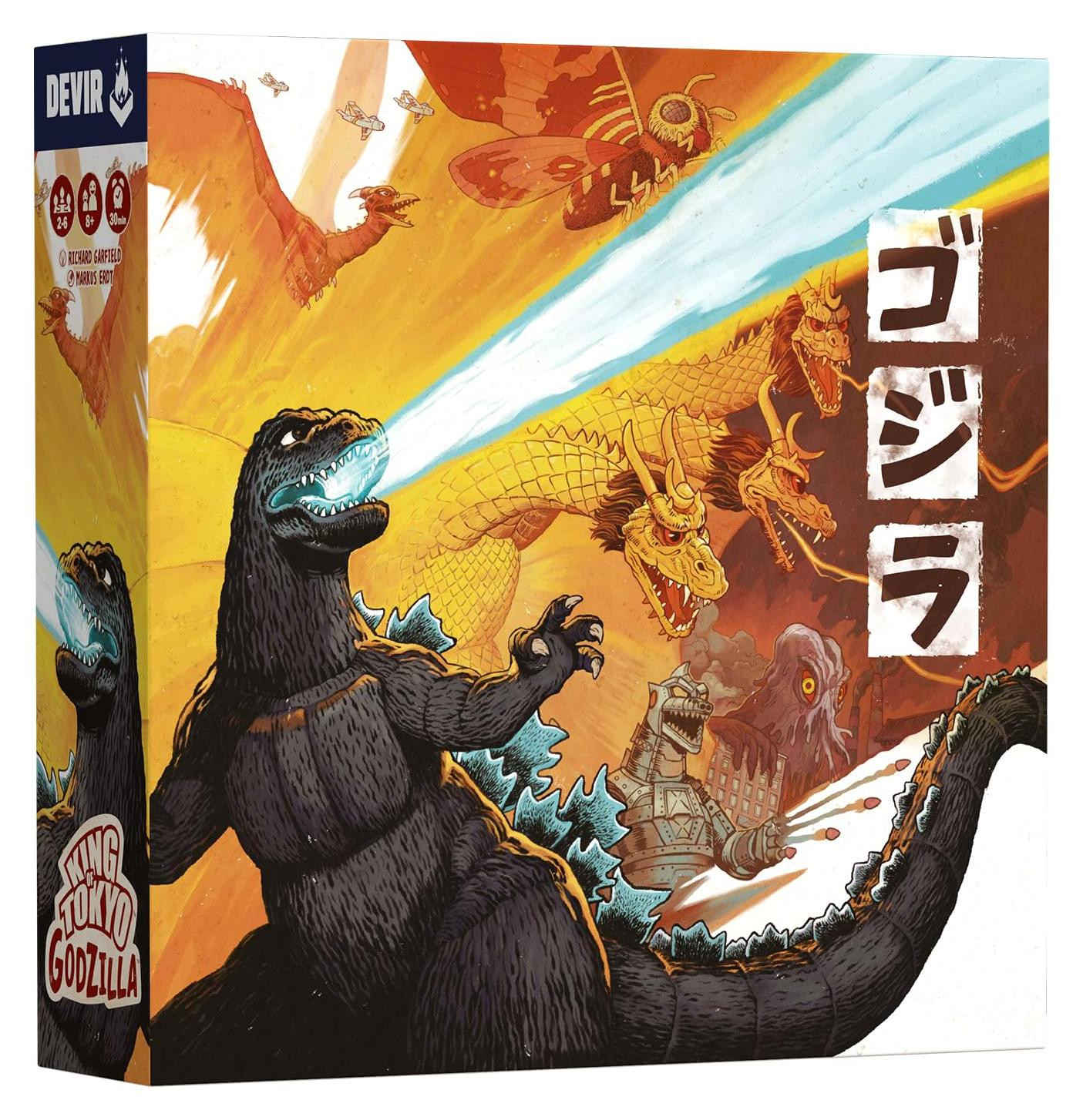 Devir King of Tokyo Godzilla strategisch bordspel met dobbelstenen