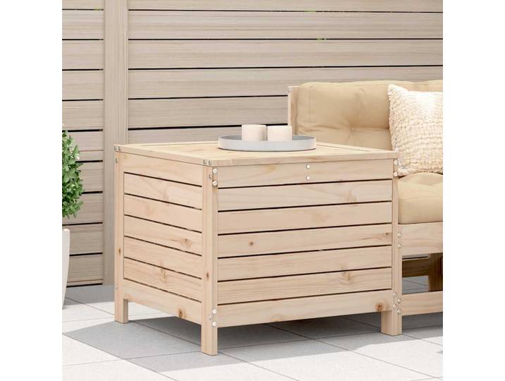 vidaXL Gartenhocker 62x63,5x53,5 cm Massivholz Kiefer