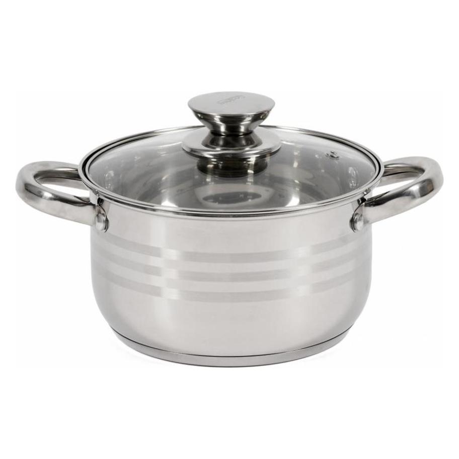 Heinner HR-HJ-025 (Kochtopf, Edelstahl, 18 x 10.50 cm) (HR-HJ-025)