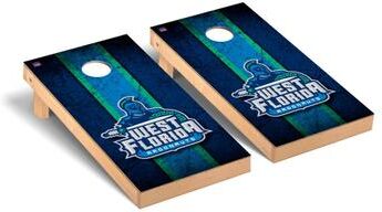 Skip's Garage West Florida Argonauts Vintage Cornhole Board Set