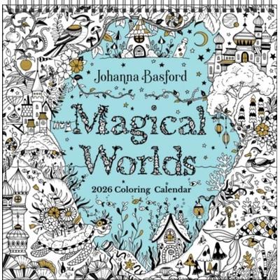 Johanna Basford's 2026 Coloring Wall Calendar