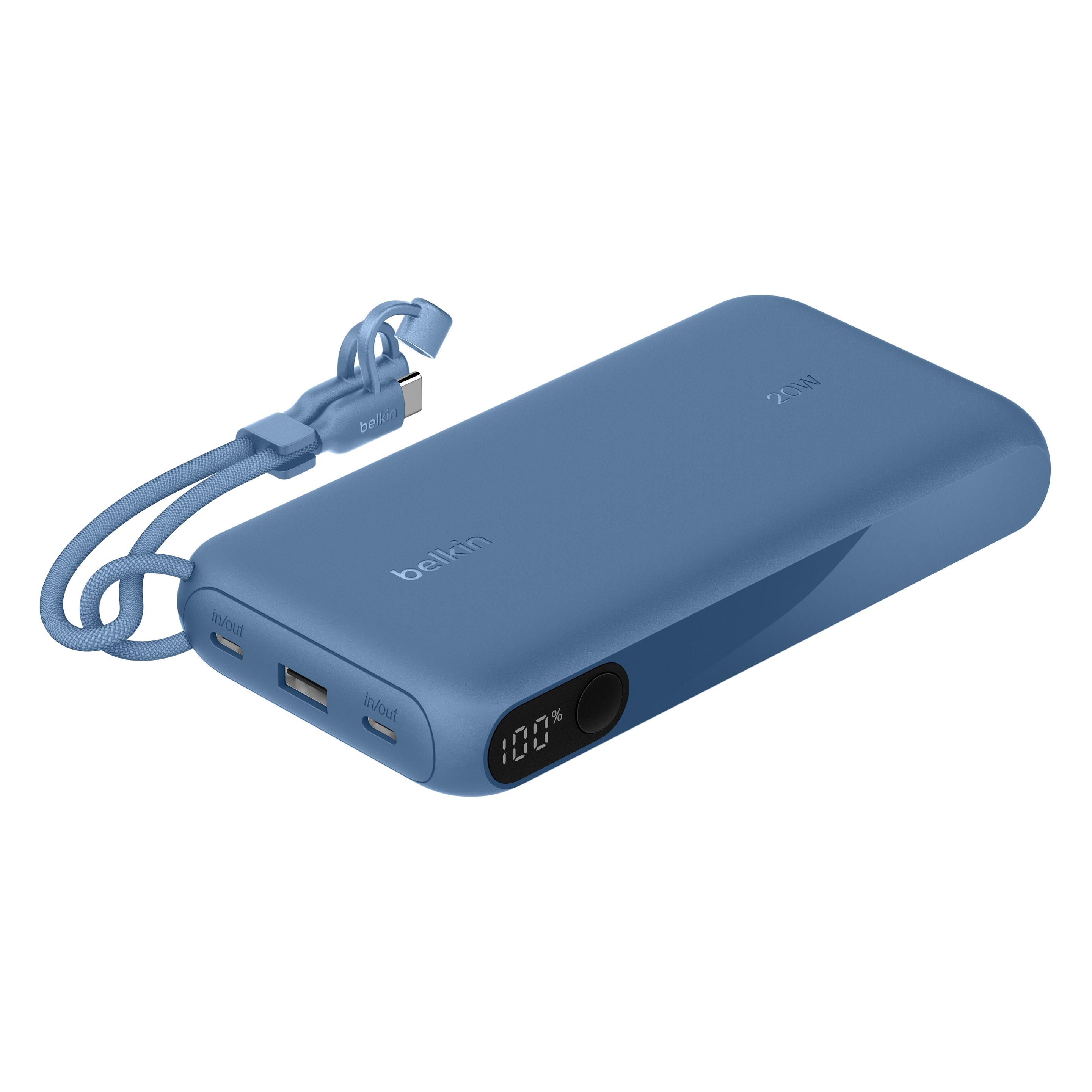 Belkin BoostCharge 20k (20000 mAh, 20 W, 74 Wh) (BPB028HQBL)