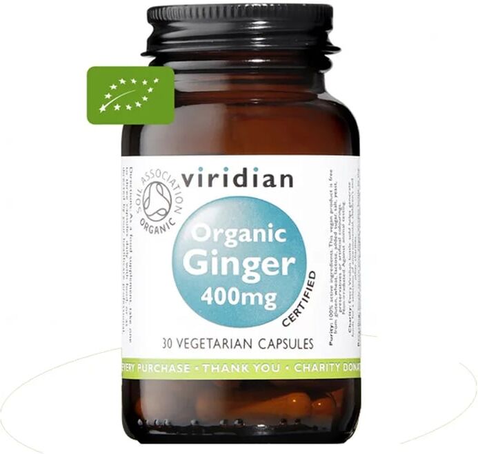 Viridian Raiz De Jenjibre Bio 400 mg 30 VCaps