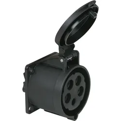 PCE CEE 32 A/400 V 5-pin Socket female Schwarz - IP44
