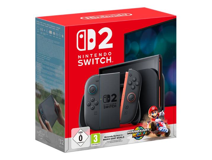 Nintendo Switch 2 + Mario Kart World 256 GB